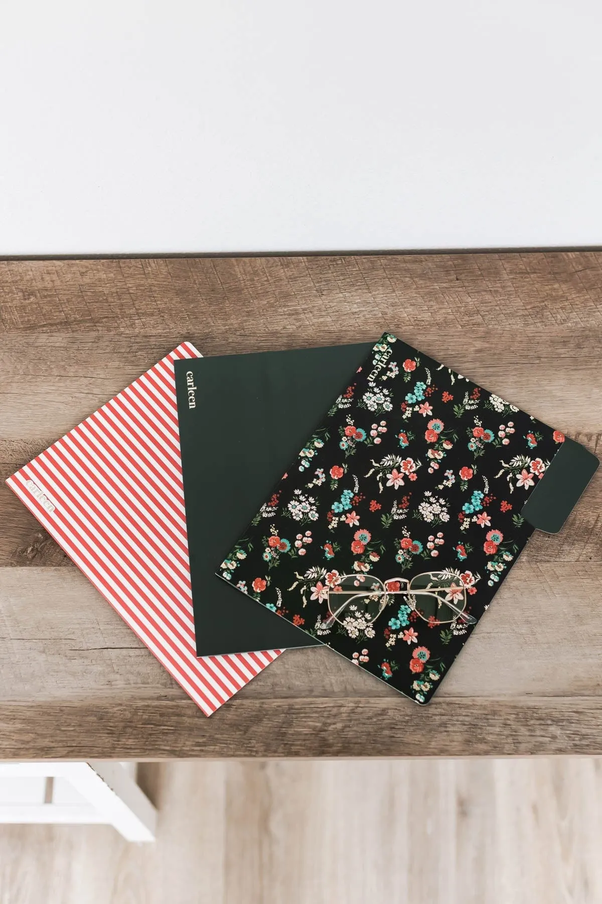 3-Pack File Folder Set - Floral Print