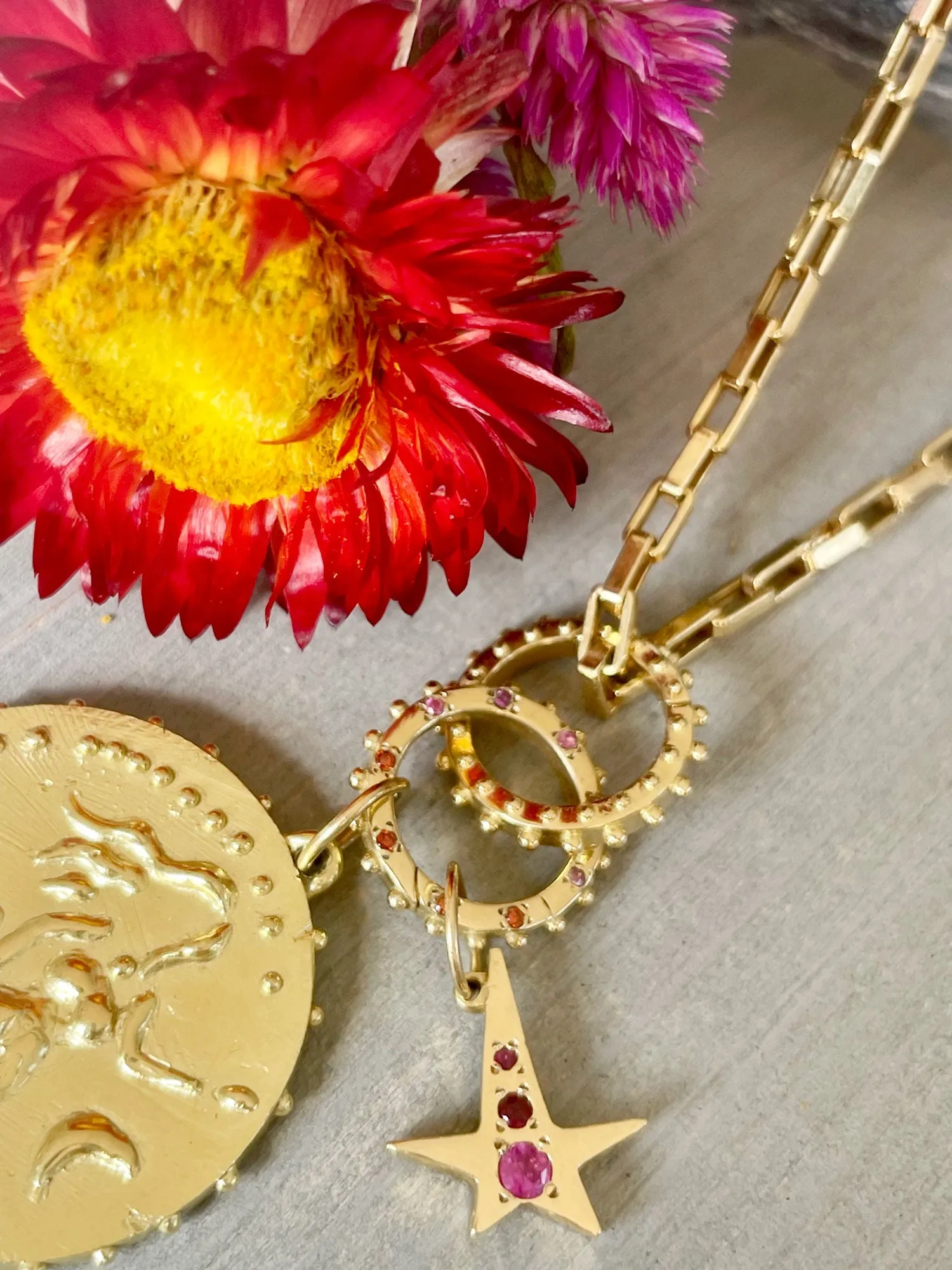 BOHEME FIERY SMALL CLICKER CHARM