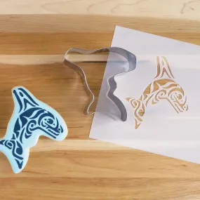 Cookie Cutter and Stencil Set - Whale