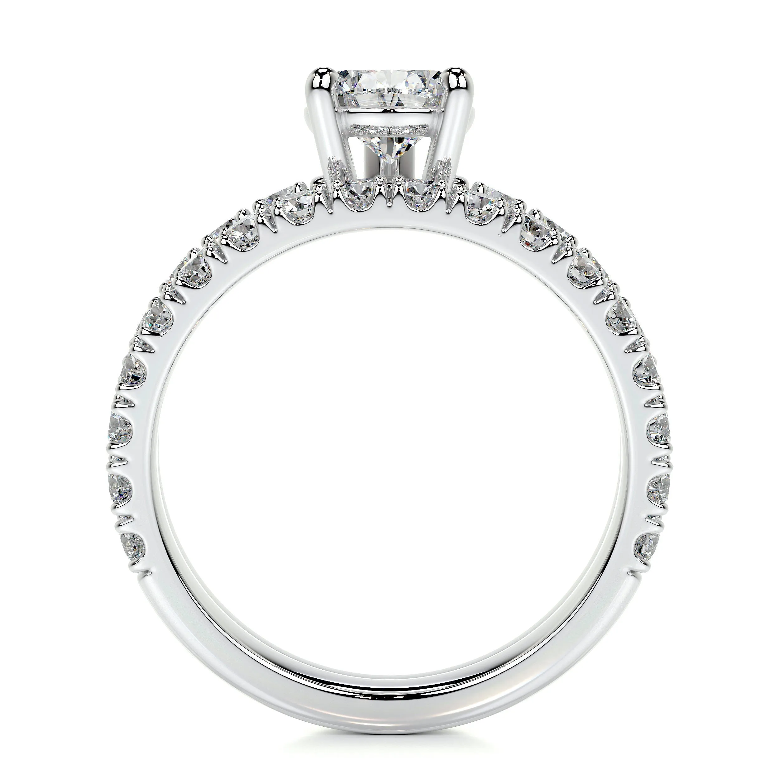 Hailey Lab Grown Diamond Bridal Set   (2.5 Carat) -Platinum (RTS)