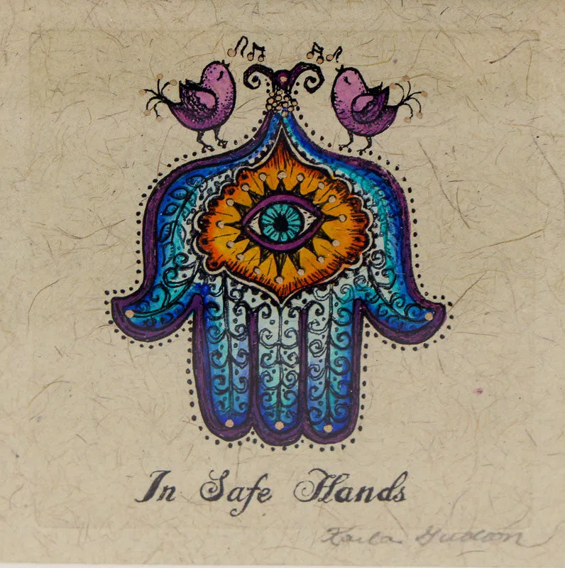 In Safe Hands Watercolor by Karla Gudeon