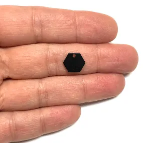 Mat Siyah  Kaplama 10x11mm Altgen Plaka