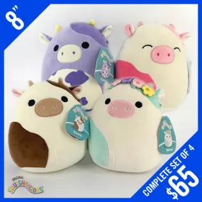 Original Squishmallows! Specialty Cow Assortment (Set of 4 Cows) 8