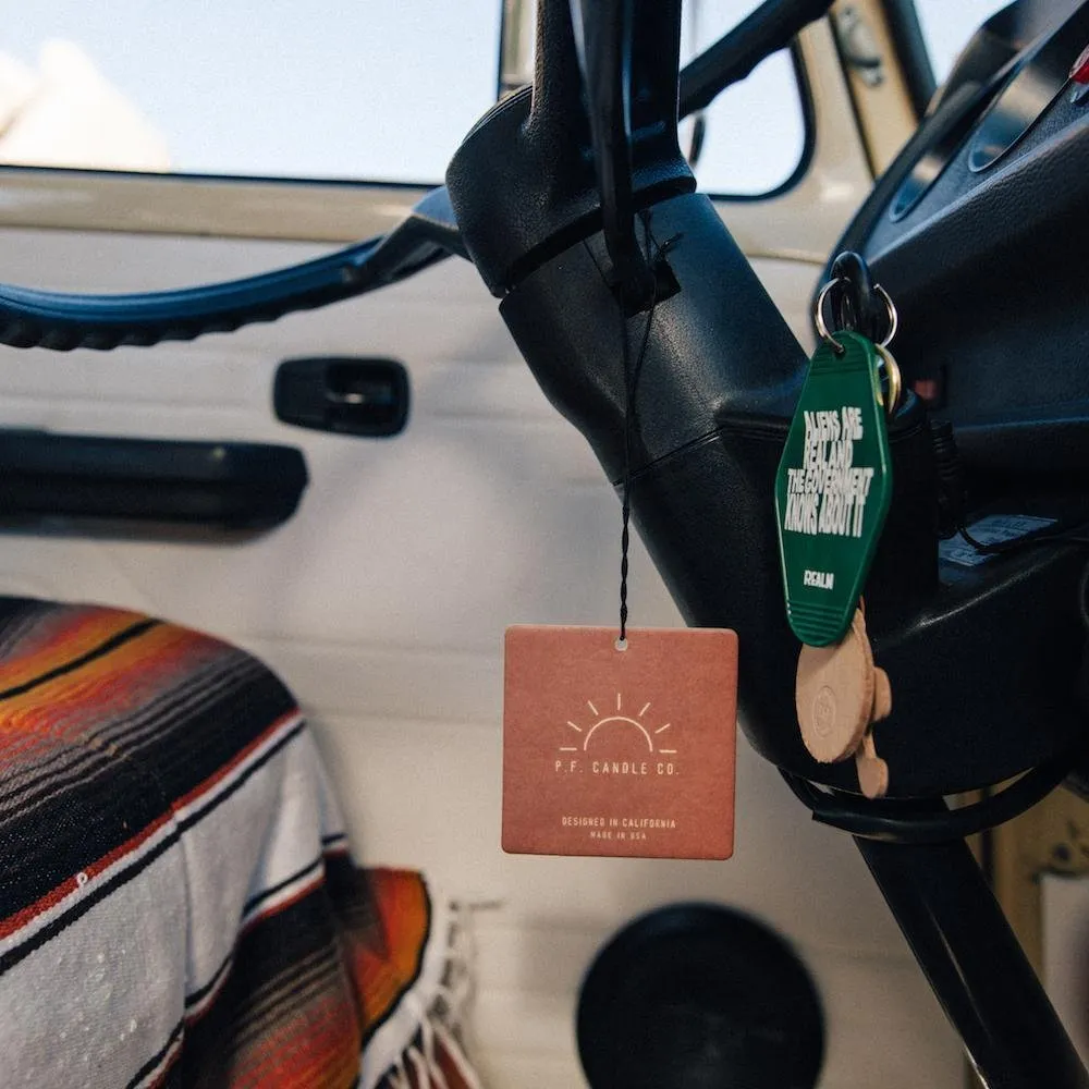 PF Candle Co Car Freshener - Teakwood & Tobacco