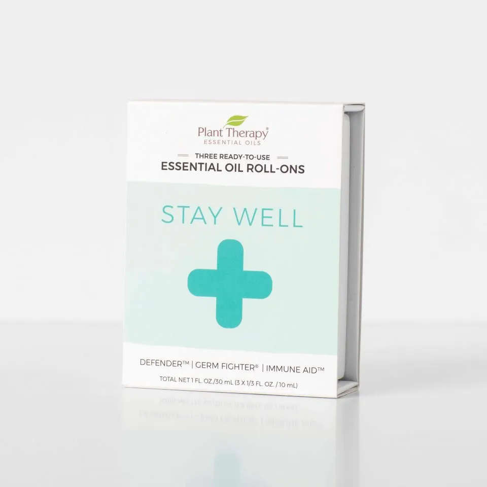 Plant Therapy Stay Well Roll-On Set