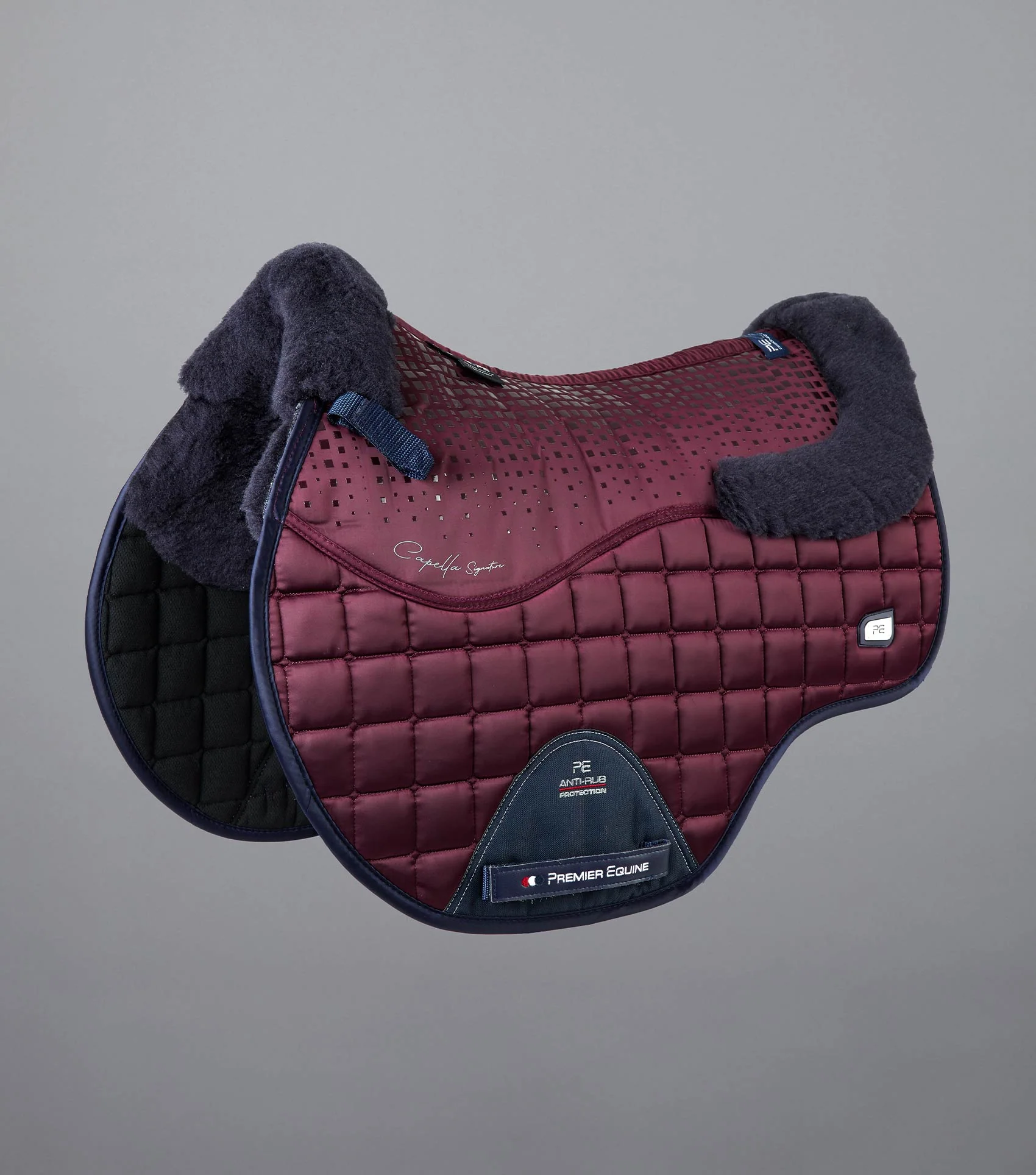 Premier Equine Capella Close Contact Merino Wool GP/Jump Square | Elite Saddlery