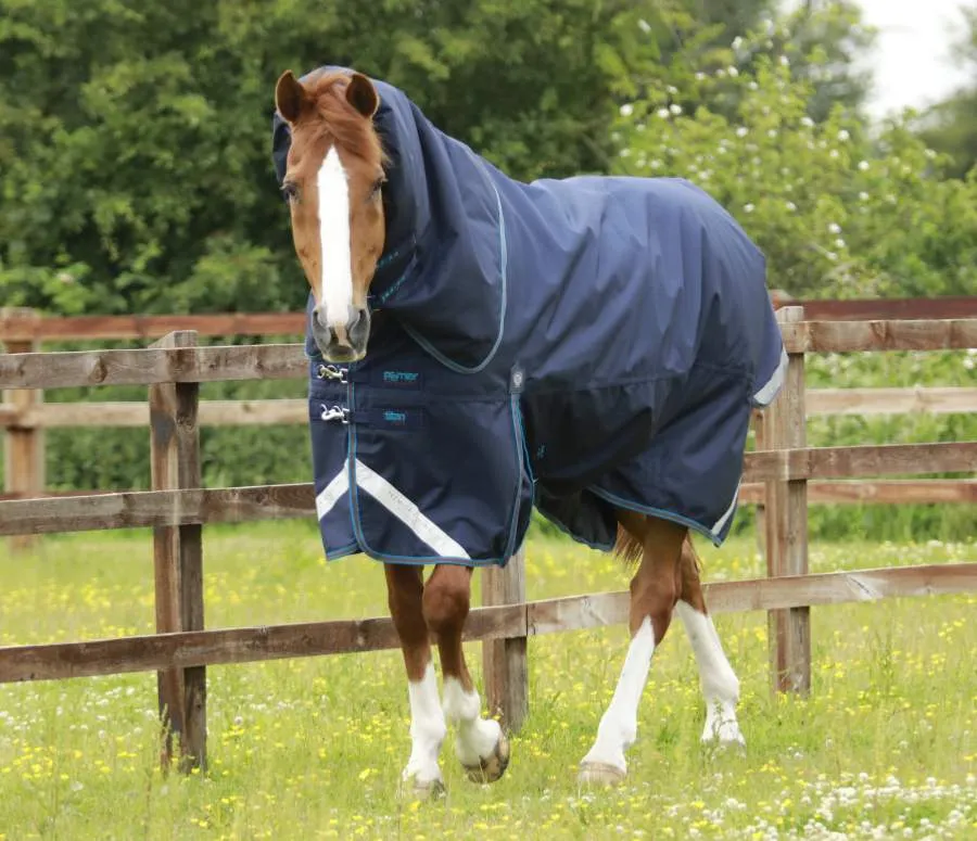 Premier Equine Titan 200g Turnout Rug with Snug-Fit Neck Cover | Elite Saddlery