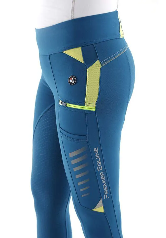 Premier Equine Viper Ladies Full Seat Pull On Riding Tights | Elite Saddlery