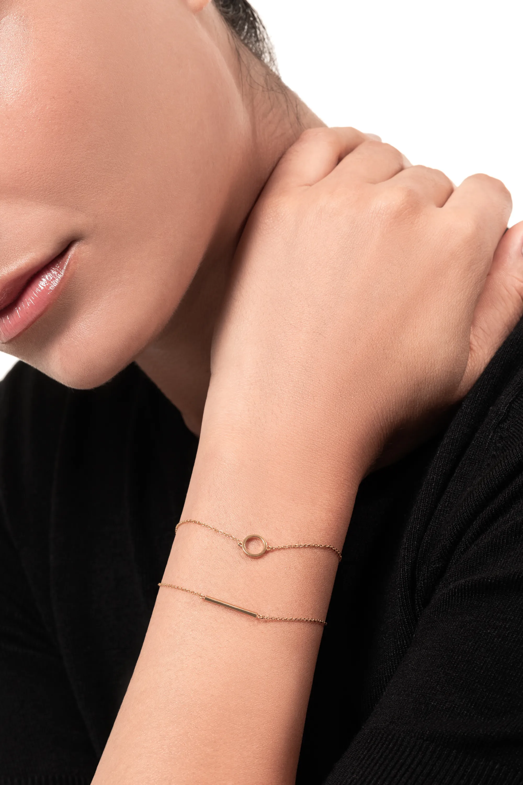 Pulsera Luna Menguante – bao de oro