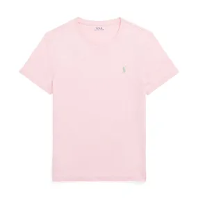 Ralph Lauren - Custom Slim Fit Jersey Crewneck T-Shirt in Pink