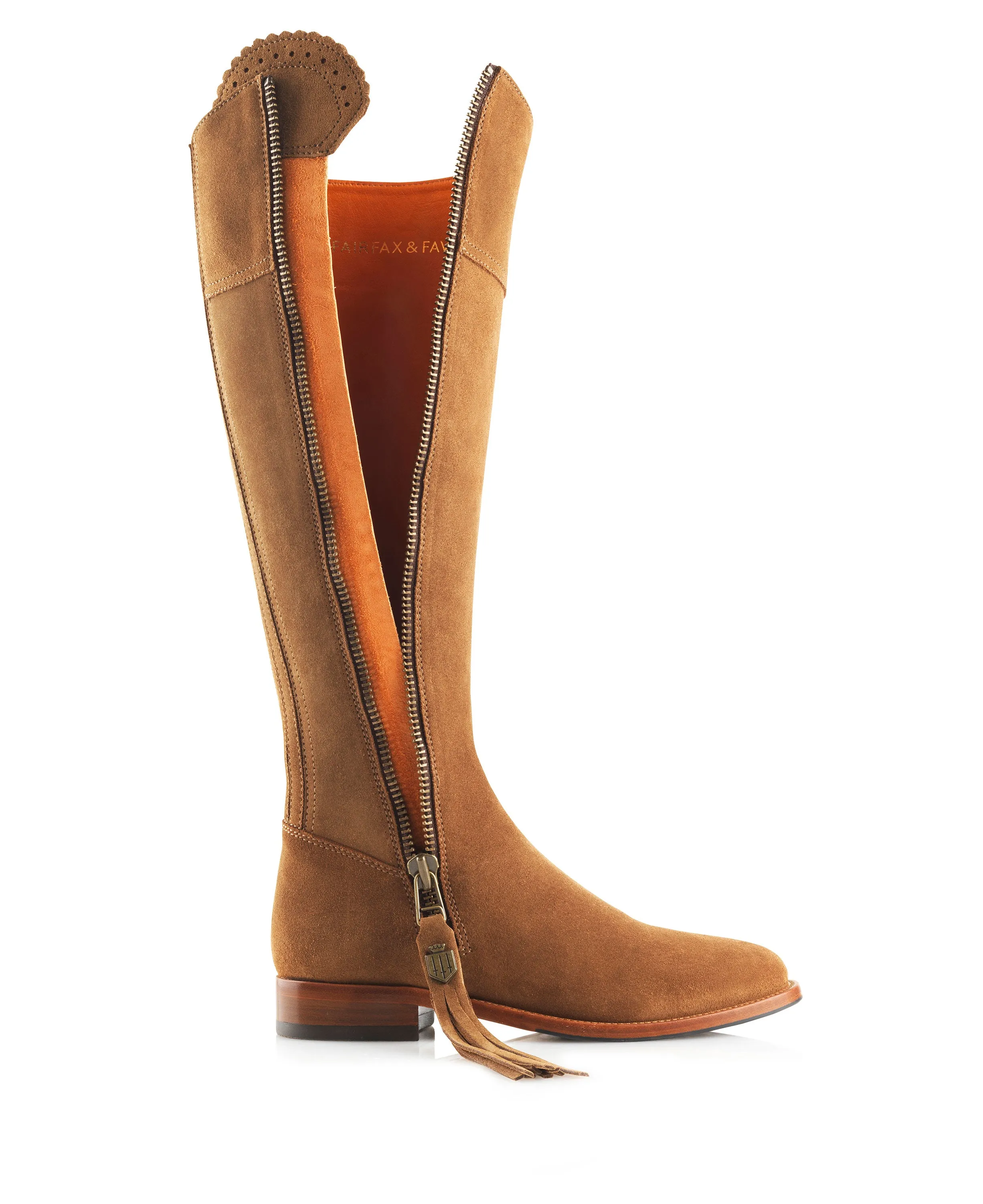 Regina Narrow Fit Boot                             Tan Narrow Fit