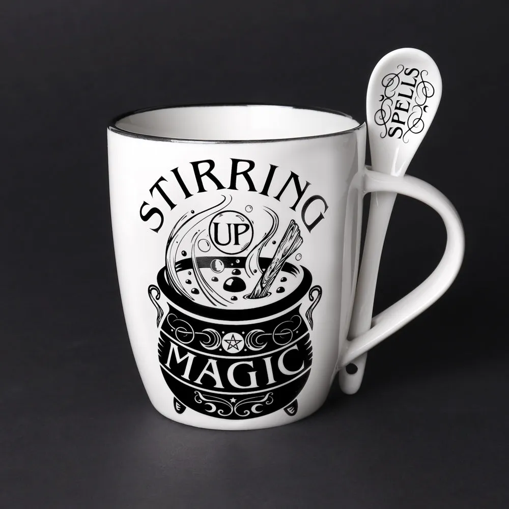 Stirring Up Magic Mug & Spoon Set