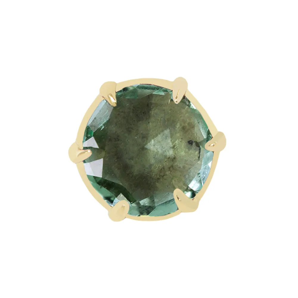 threadless: Illuminate Small End in Gold with Genuine Gemstone